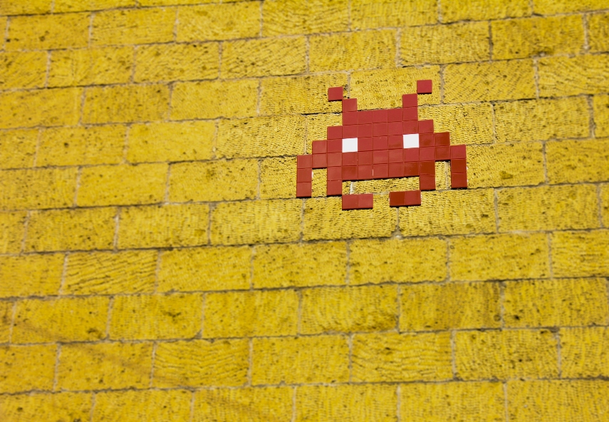 graffiti de videojuego