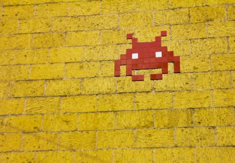 graffiti de videojuego